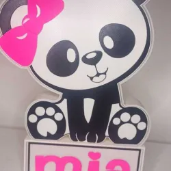 customizable panda bear lamp