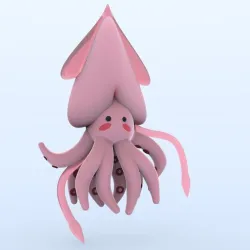 Cute Squid
