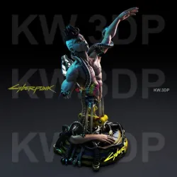 Cyberpunk David Bust