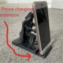 Darth Vader Phone Holder (w/ charging port)