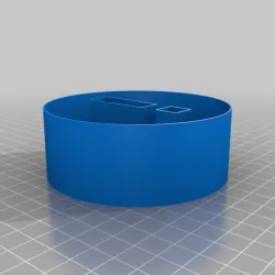 Disk with an exclamation point, nestable box (v1)