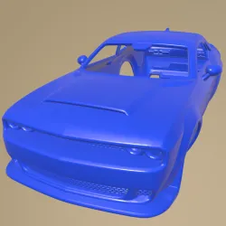 Dodge Challenger SRT Demon 2018 Printable Car Body