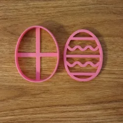 Easter egg with stamp