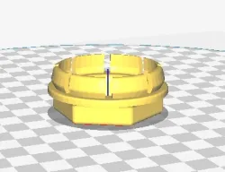 EXIP wheel 54mm  center cap
