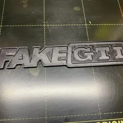 Fake GTI logo