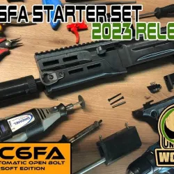 FGC-6FA MKI/MKII full auto / semi auto open bolt starter kit  GBB airsoft FGC-9 replica