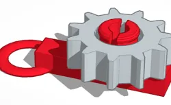 Fidget Keychain