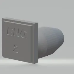 Flight simulator knob Engine knob 2