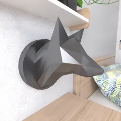 Fox Head Lowpoly