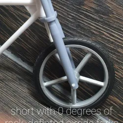 Front Forks for Revell Custom Chopper 1/12 scale models