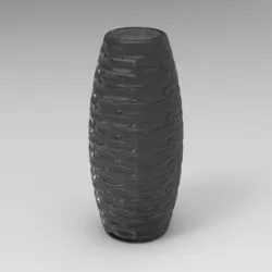 GLASS OR CÉRAMIC  VASE