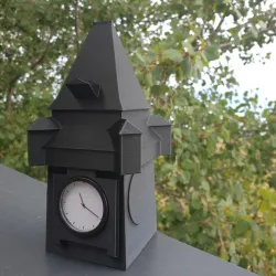 Graz Schlossberg clock tower grandfather clock