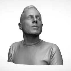Half body man