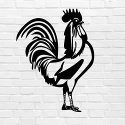 Hen wall decoration