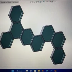 hexagon led