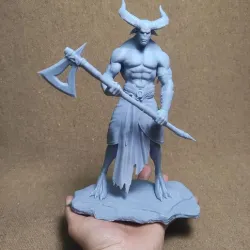 Horned Wolfman Creature