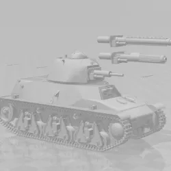 Hotchkiss H39 for Dust Warfare 1947