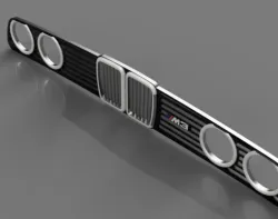 HPI E30 M3 1/10 scale Round lights Grill