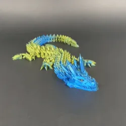 Ice Dragon - Print-in-Place