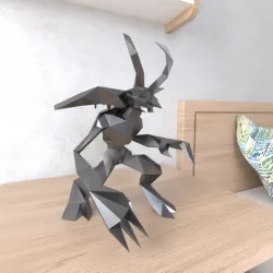 Imp Demon Lowpoly