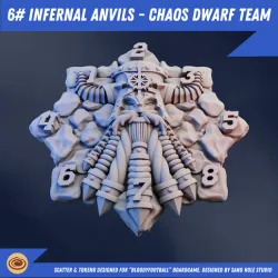 INFERNAL ANVILS - CHAOS DWARF TEAM