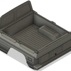 Jeep XJ Comanche rear bed, sides and bumper