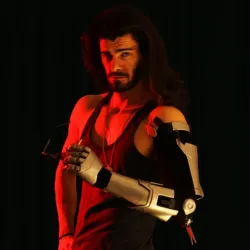 Johnny Silverhand Cyberpunk Cosplay Arm
