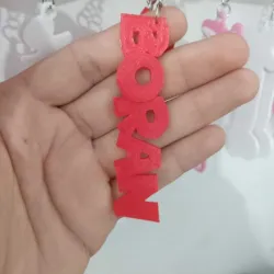 key rings Identifier for backpacks