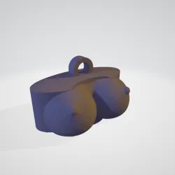 Keychain Boobs