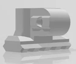 KWC/NE mini uzi sig stock adapter