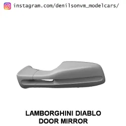 LAMBORGHINI DIABLO DOOR MIRROR