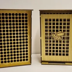 Laser Cut Bee - Hotel dfx
