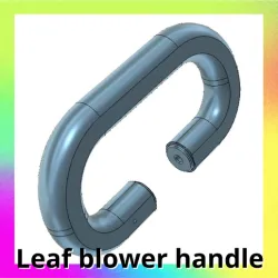 Leaf blower Handle Hand - 45mm size