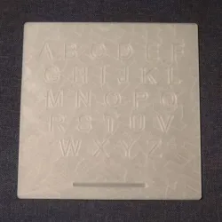 Letter Learning Board