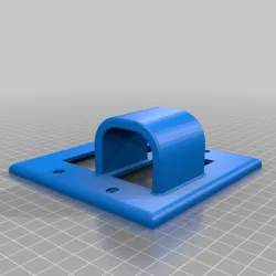 Light Switch Bump Guard - Double Faceplate