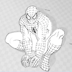 Lightbox spiderman