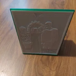 Lithophane lamp