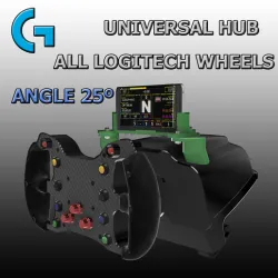 Logitech G27/G29/G920  Angle 25º Universal Hud / Phone Holder