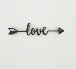 Love Arrow Wall Art