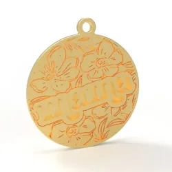 Mama Keychain with flower - Gift for mom