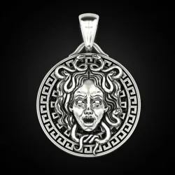 Medusa Gorgon Pendant