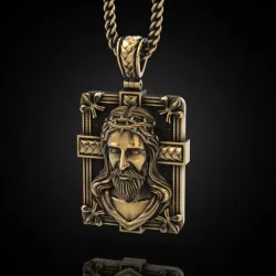 Mens pendant Jesus