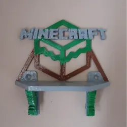 Minecraft Shelf