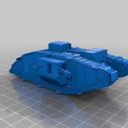 modified mk-v tank (flamer ver)