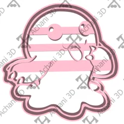 Motimon-Digimon-Cookie Cutter