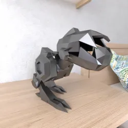 Mouser Robot TMNT Lowpoly
