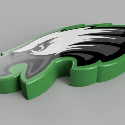 Multi part Philadelphia Eagles Logo