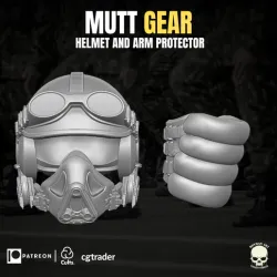 Mutt Gear 3D printable Files for Action Figures