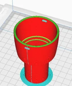 Nilfisk Multi II 22 T Vacuum cleaner hose adapter