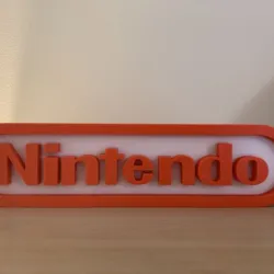 Nintendo Logo Lamp